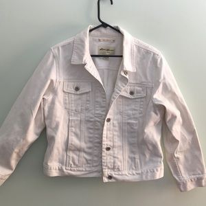 White Jean Jacket